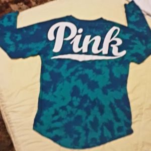 Pink Victoria's Secret Varsity Crewneck Sz XS
